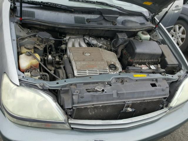 JTJGF10U910095520 - 2001 LEXUS RX 300 GRAY photo 7