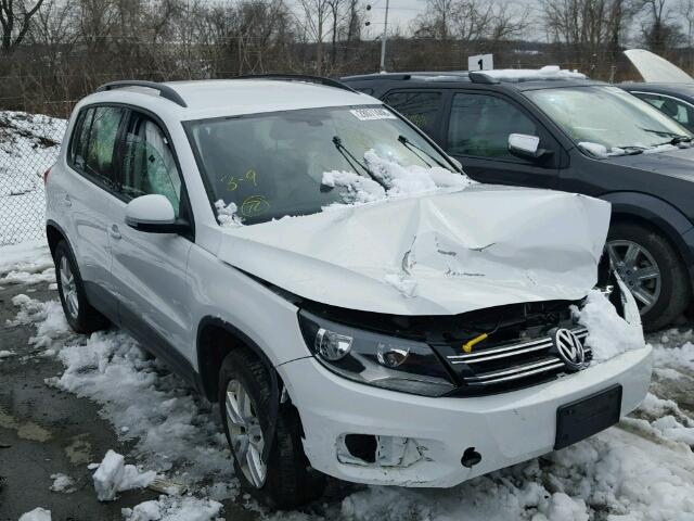 WVGBV7AX7GW595785 - 2016 VOLKSWAGEN TIGUAN S WHITE photo 1