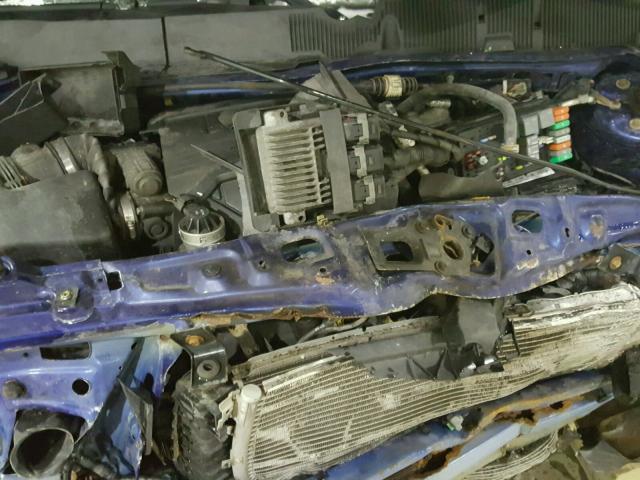 2CNDL63F956039238 - 2005 CHEVROLET EQUINOX LT BLUE photo 7