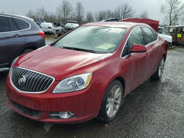 1G4PR5SK5F4177849 - 2015 BUICK VERANO CON RED photo 2