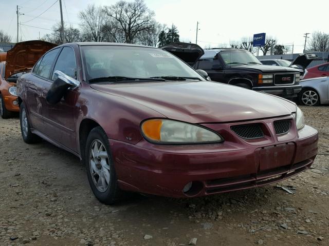 1G2NF52E13C175164 - 2003 PONTIAC GRAND AM S Tünd qırmızı foto 1
