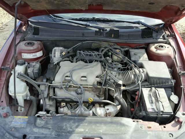 1G2NF52E13C175164 - 2003 PONTIAC GRAND AM S Tünd qırmızı foto 7