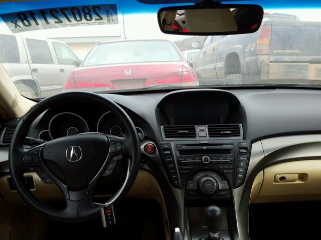 19UUA8F52EA000164 - 2014 ACURA TL TECH Շագանակագույն լուսանկար 9