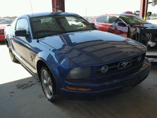 1ZVFT80N775338730 - 2007 FORD MUSTANG BLUE photo 1