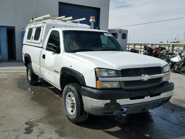 1GCHK24U03E188208 - 2003 CHEVROLET SILVERADO WHITE photo 1