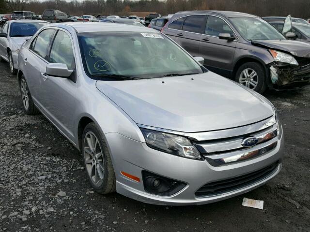 3FAHP0HA6CR102120 - 2012 FORD FUSION SE SILVER photo 1