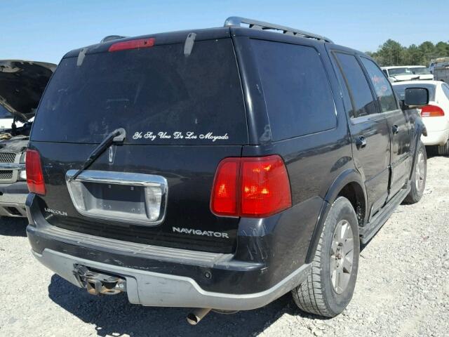 5LMFU28R03LJ17991 - 2003 LINCOLN NAVIGATOR BLACK photo 4