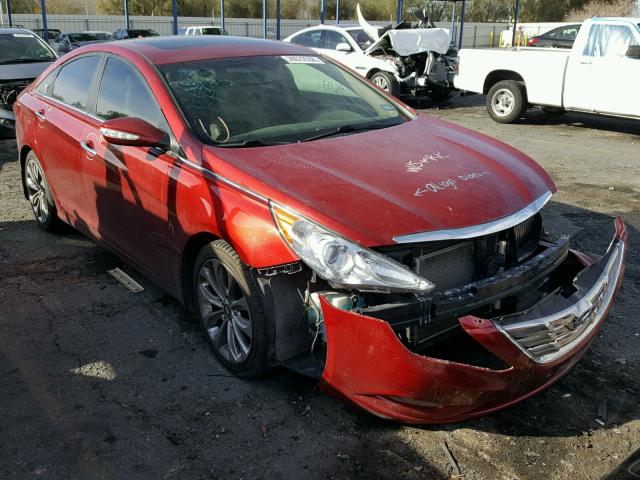 5NPEC4AB7BH271227 - 2011 HYUNDAI SONATA SE RED photo 1