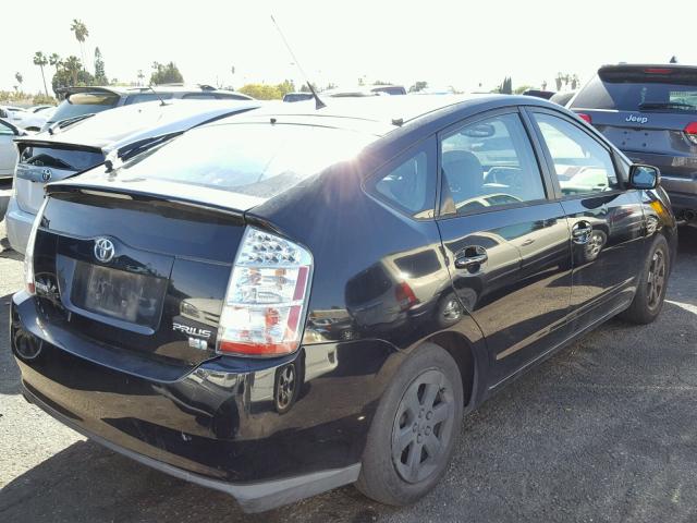 JTDKB20U553022096 - 2005 TOYOTA PRIUS BLACK photo 4