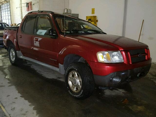 1FMZU77E82UC51880 - 2002 FORD EXPLORER S RED photo 1