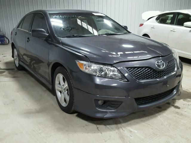 4T1BK3EK8BU128377 - 2011 TOYOTA CAMRY SE GRAY photo 1