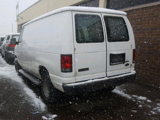 1FTNE2EW0ADA29055 - 2010 FORD ECONOLINE WHITE photo 3