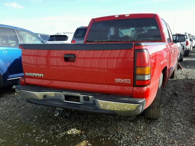 2GTEC13Z761255982 - 2006 GMC NEW SIERRA RED photo 4