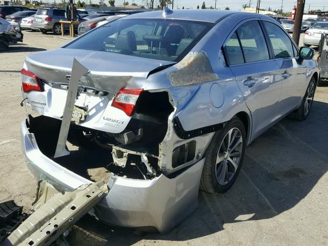 4S3BNAN60G3050483 - 2016 SUBARU LEGACY 2.5 SILVER photo 4