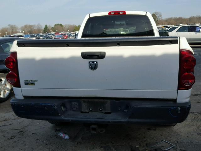 1D7HA16N48J116967 - 2008 DODGE RAM 1500 S WHITE photo 6