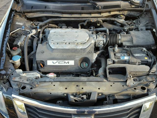 1HGCP36878A007428 - 2008 HONDA ACCORD EXL GREEN photo 7