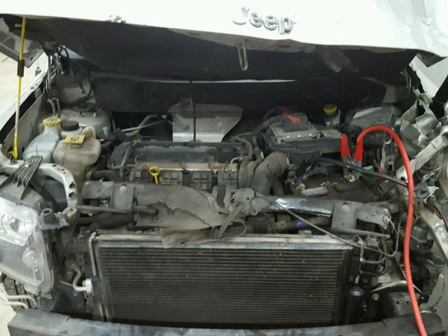 1C4NJCBA2ED504303 - 2014 JEEP COMPASS SP SILVER photo 7