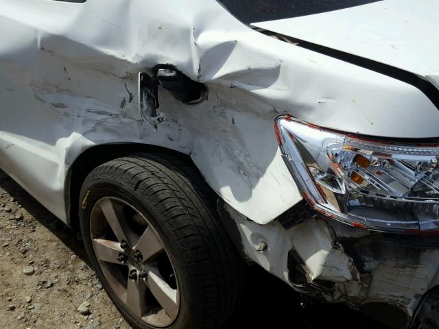 2HGFG12886H519754 - 2006 HONDA CIVIC EX თეთრი ფოტო 9