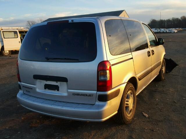 1GNDU03E93D201087 - 2003 CHEVROLET VENTURE SILVER photo 4