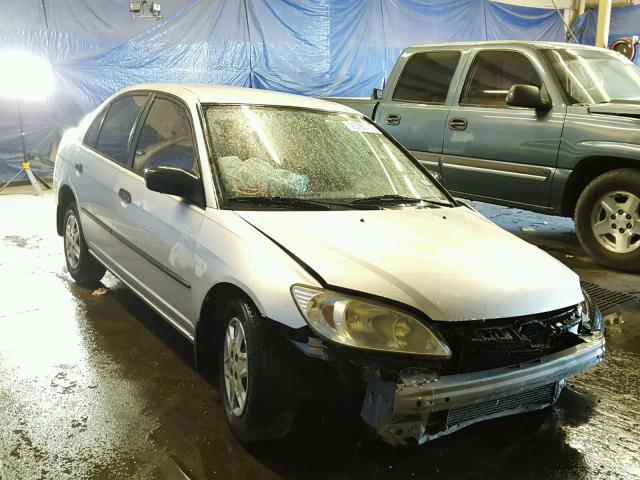 2HGES16405H580418 - 2005 HONDA CIVIC DX SILVER photo 1