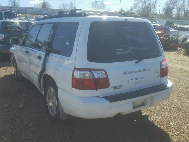 JF1SF65642H733878 - 2002 SUBARU FORESTER S 白色 照片 3