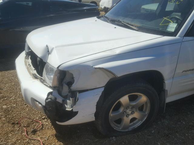 JF1SF65642H733878 - 2002 SUBARU FORESTER S 白色 照片 9