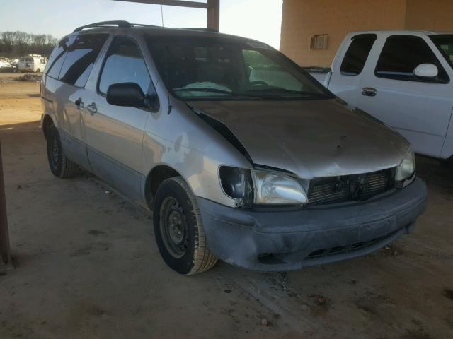 4T3ZF19C02U457480 - 2002 TOYOTA SIENNA CE SILVER photo 1