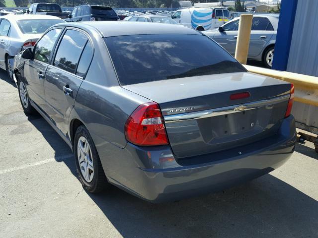 1G1ZS58F08F109891 - 2008 CHEVROLET MALIBU LS GRAY photo 3