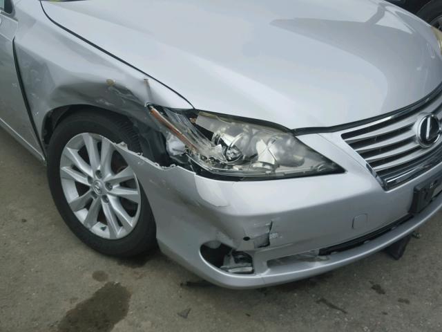 JTHBK1EGXA2359889 - 2010 LEXUS ES 350 SILVER photo 9