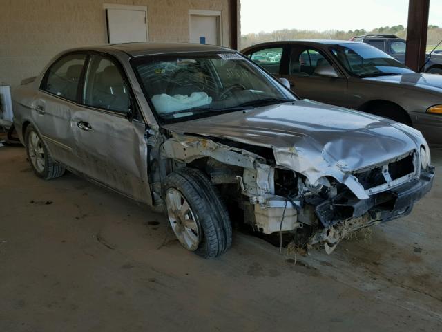 KNAGD128245298018 - 2004 KIA OPTIMA LX GRAY photo 1