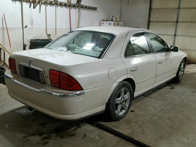 1LNHM87A62Y687019 - 2002 LINCOLN LS CREAM photo 4