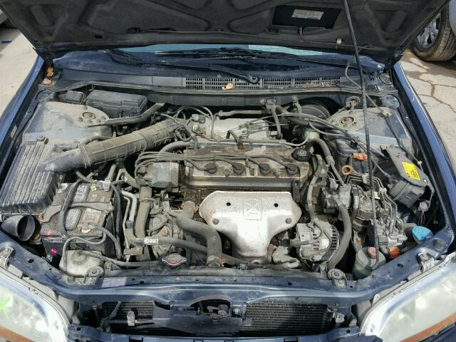 1HGCG5658WA129696 - 1998 HONDA ACCORD EX GREEN photo 7