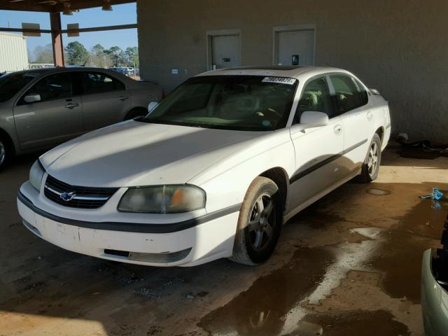 2G1WH55KX39149609 - 2003 CHEVROLET IMPALA LS WHITE photo 2