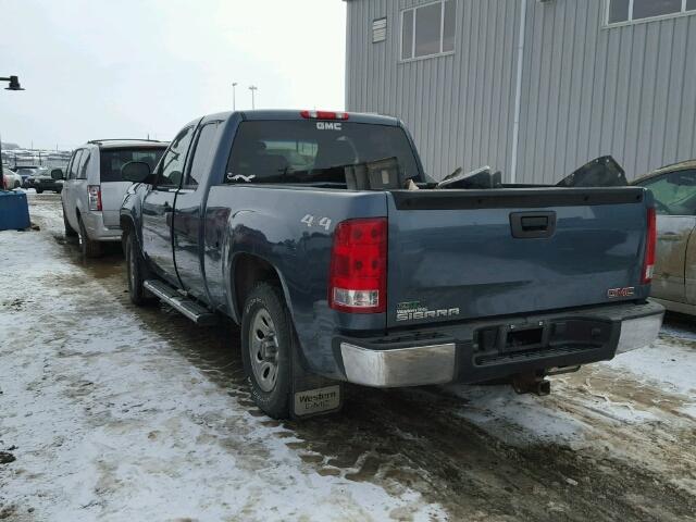 1GTSKUEA9AZ151377 - 2010 GMC SIERRA K15 BLUE photo 3