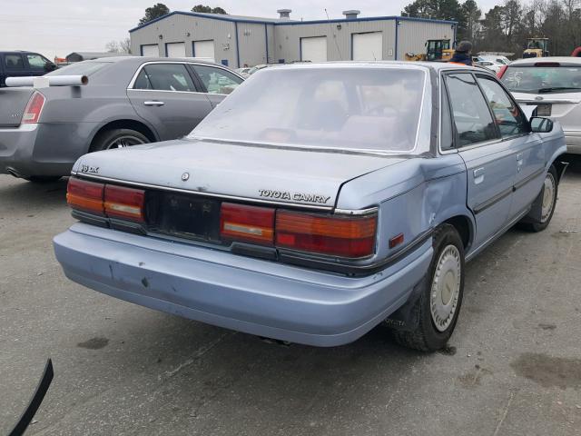 4T1VV21E7MU050207 - 1991 TOYOTA CAMRY DLX 蓝色 照片 4