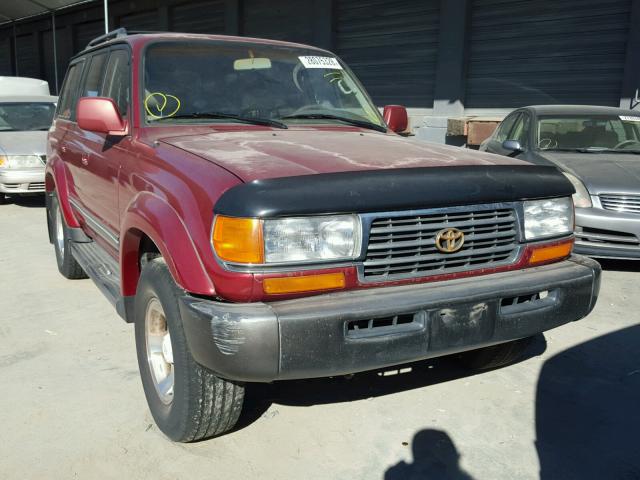 JT3HJ85J6T0123777 - 1996 TOYOTA LAND CRUIS RED photo 1