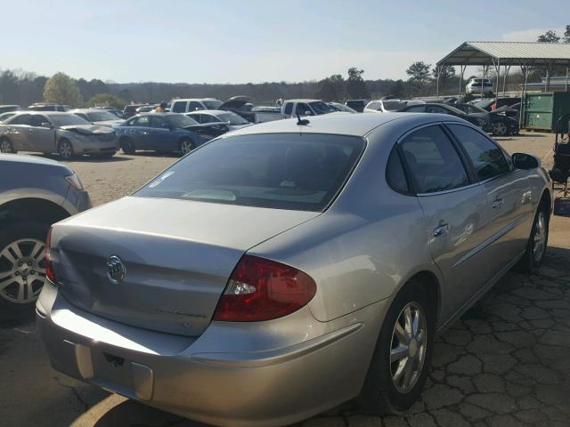 2G4WD582861258115 - 2006 BUICK LACROSSE C SILVER photo 4