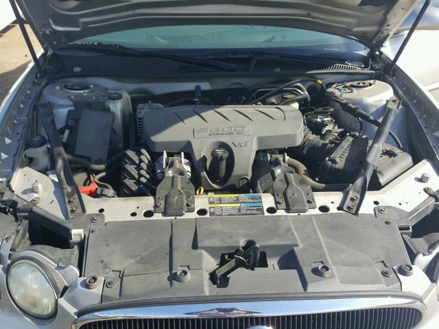 2G4WD582861258115 - 2006 BUICK LACROSSE C SILVER photo 7