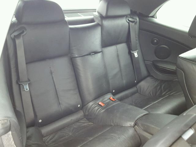 WBAEB53518CX62636 - 2008 BMW 650 I შავი ფოტო 6