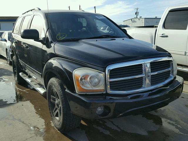 1D4HD48N74F160834 - 2004 DODGE DURANGO SL BLACK photo 1