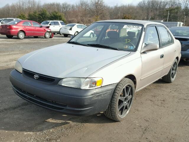 2T1BR18E0WC063389 - 1998 TOYOTA COROLLA VE BEIGE photo 2