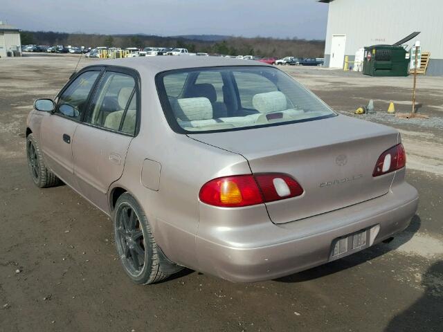 2T1BR18E0WC063389 - 1998 TOYOTA COROLLA VE BEIGE photo 3