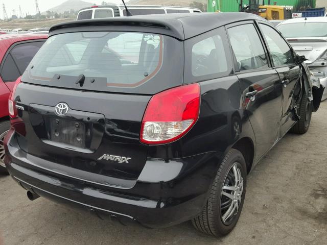 2T1KR32E74C174278 - 2004 TOYOTA COROLLA MA BLACK photo 4