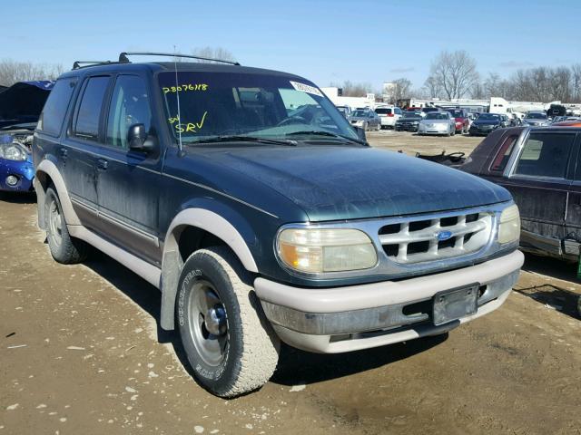 1FMDU34X9SZA83484 - 1995 FORD EXPLORER GREEN photo 1