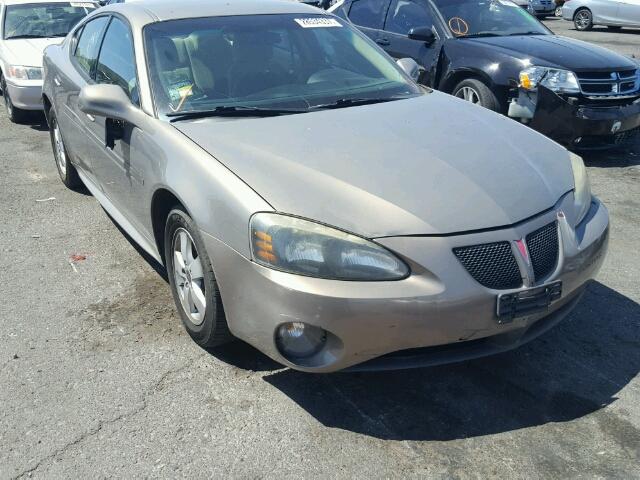 2G2WP552961200292 - 2006 PONTIAC GRAND PRIX ოქროსფერი ფოტო 1