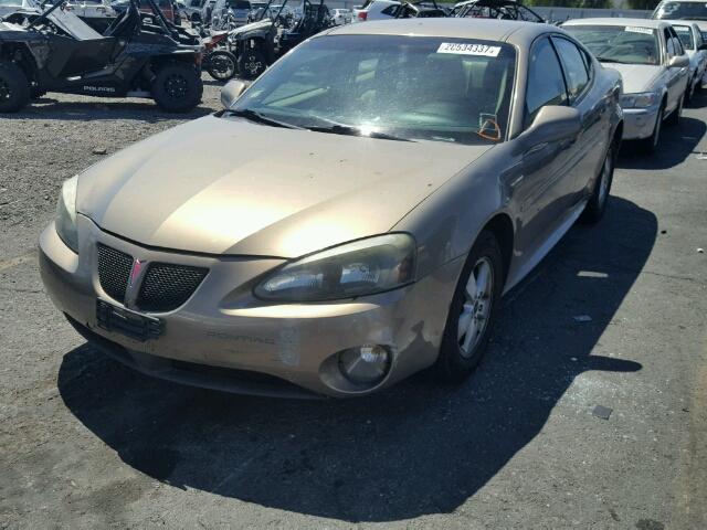 2G2WP552961200292 - 2006 PONTIAC GRAND PRIX ოქროსფერი ფოტო 2