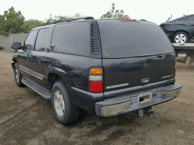 1GNEC16T14J242176 - 2004 CHEVROLET SUBURBAN C CHARCOAL photo 3