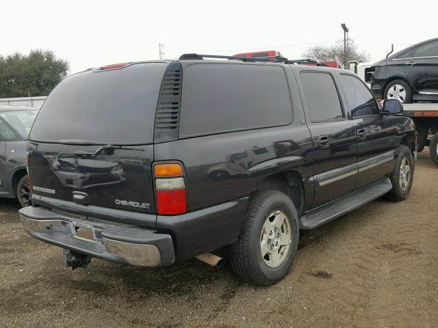 1GNEC16T14J242176 - 2004 CHEVROLET SUBURBAN C CHARCOAL photo 4