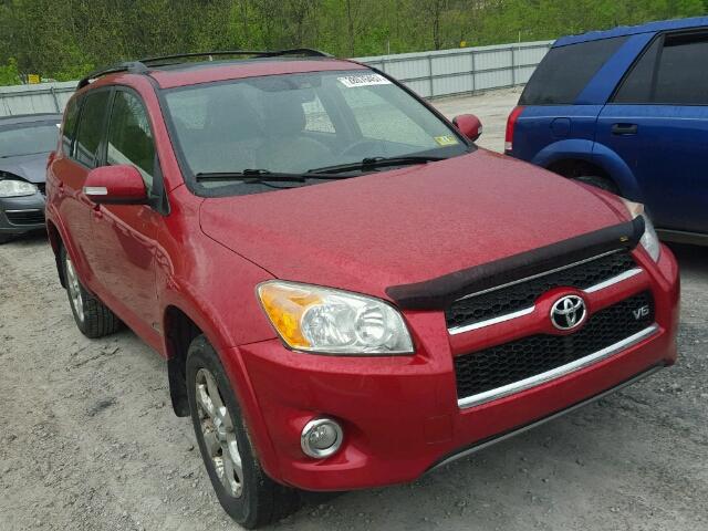 JTMBK31V09D002299 - 2009 TOYOTA RAV4 LIMIT RED photo 1