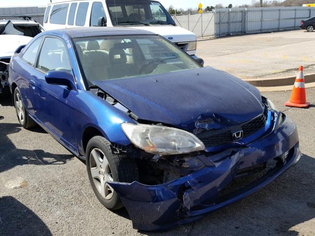 1HGEM22964L079973 - 2004 HONDA CIVIC EX Mavi foto 1